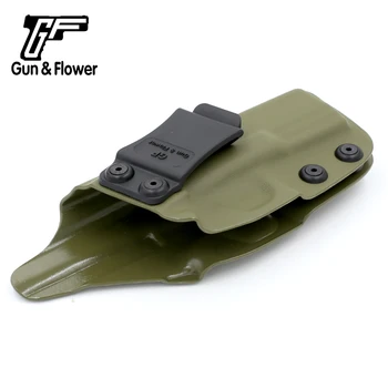 Pistol de Flori&Tactical Gear Kydex Toc Armata Verde în Interiorul Centura Ascuns Pistolul Titularul Pungă pentru Glock 19/23/32