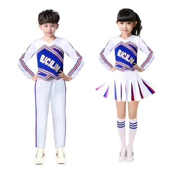Copii Costume Majorete Echipa De Majorete Uniforme Sportive, Jocuri De Potrivire Costumele Aplauda Echipa De Fete Școală Uniformă De Îmbrăcăminte