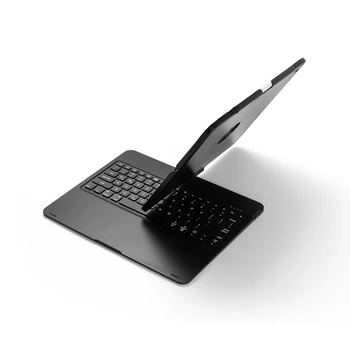 Ultra-Slim 360 de Grade Rotativ Iluminare fără Fir Bluetooth Tablet Keyboard pentru iPad Pro 12.9 alte dispozitive compatibile Bluetooth