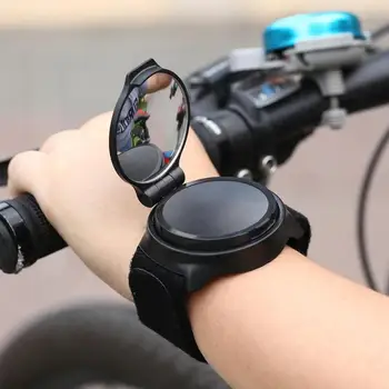 Bicicleta noua Oglinda Bicicleta Înapoi Oglindă Ciclism 360 de grade Roti MTB Braț Încheietura Curea Vedere din Spate Accesorii pentru Biciclete Biciclete Retrovizoare