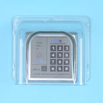 Metal Tastatura husa de Ploaie Cutie de Protecție din Plastic Transparent Impermeabil Impermeabil Shell pentru RFID Sistem de Control Acces cu Cititor de Card