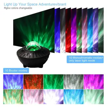 1 buc Nou plin de Culoare USB LED Galaxy Proiector de Noapte Înstelat, Lumina Laser de Proiectie Star Lampa cel Mai bun Cadou Pentru Adult Și Copil Dropship
