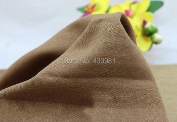 100*140cm lenjerie din bumbac simplu material pentru îmbrăcăminte țesături naturale lenjerie de cafea