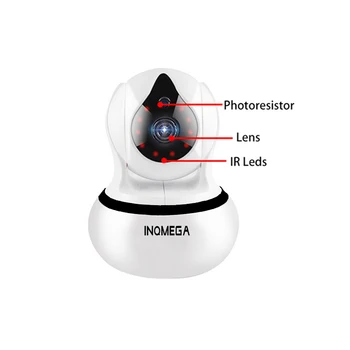 INQMEMA 1080P 720P Home Security Camera IP Două căi Audio Wireless Mini aparat de Fotografiat Viziune de Noapte CCTV Camera WiFi Baby Monitor Iubesc