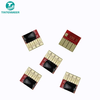 TINTENMEER calitate excelenta Refillable cartuș Auto reset chip compatibil pentru HP 564 5 culoare pentru a C309a C309g C310a C410a C510a