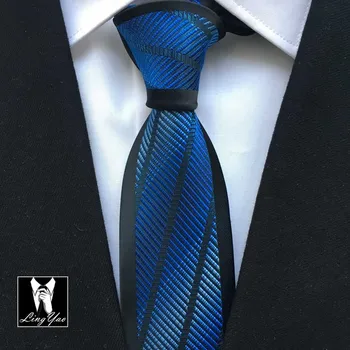 Noul Designer Lega Populare Royal Albastru cu Dungi Diagonale de Moda Cravata pentru a se Potrivi Costume