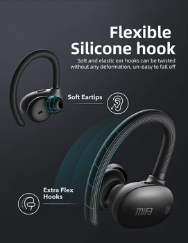 Mifa X12 TWS Sport căști fără fir Bluetooth Bluetooh 5.0 3D efect de sunet Stereo sweatproof cu microfon