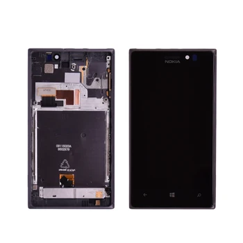Originale Pentru Nokia Lumia 925 Display LCD Touch Screen Digitizer Asamblare cu Cadru de transport gratuit