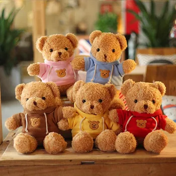 30cm Drăguț Ursuleț de Pluș Jucărie Moale Pentru Copii Umplute Însoțească Jucărie Playmate Papusa PP Bumbac Jucării de Copil de Crăciun Cadouri de Ziua de nastere