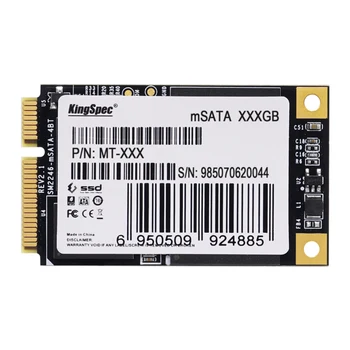 Kingspec mSATA SATA3 III 6GB/S SATA2 II de 64GB, 128GB, 256GB 512GB 1TB Hard Disk ssd Solid state Drive Disk - >Mini PCIE ssd MSATA