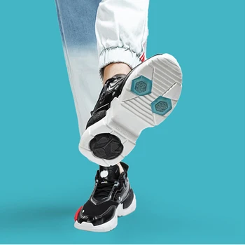 ONEMIX Adidasi Unisex Dimensiune Mare 2020 Noua Tehnologie de Piele Stil de Amortizare Confortabil Sport Barbati Pantofi sport Tenis Tata Pantofi