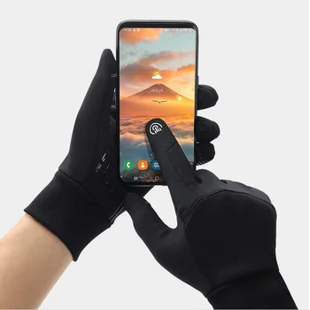 XiaoMi mijia vânt cald mănuși de ecran tactil, rezistenta la apa, non-alunecare, rezistent la uzura biciclete de echitatie de schi mănuși de sport
