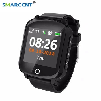 D200 Ceas Inteligent GPS+LBS+WIFI Poziționare Anti-a pierdut trupa heart rate monitor tensiunii arteriale smartwatch IP68 fitness tracker Ceas