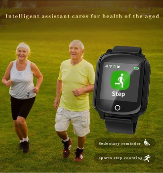 D200 Ceas Inteligent GPS+LBS+WIFI Poziționare Anti-a pierdut trupa heart rate monitor tensiunii arteriale smartwatch IP68 fitness tracker Ceas