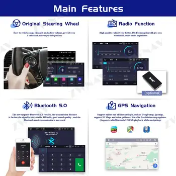 128GB Wireless Android Carplay 10.0 Ecranul Player Multimedia Pentru Hyundai Elantra GPS Navi Auto Audio Stereo Radio Unitatea de Cap