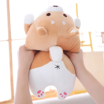 35cm Kawaii Shiba Inu Jucărie de Pluș Animale de Pluș Moale Pluș Câine Jucării pentru Fete, Copii, Cadouri de ziua Îndrăgostiților Prezent