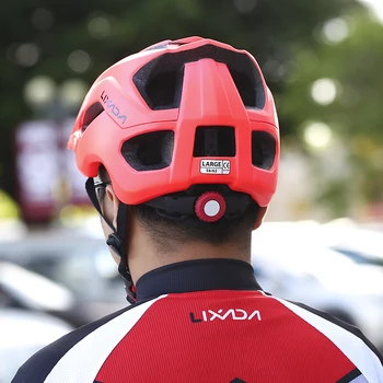 Lixada Bărbați Ultra-ușoare Ciclism Montan Biciclete Casca Sport de Siguranță Cască de Protecție 13 Guri de MTB Biciclete, Căști de protecție