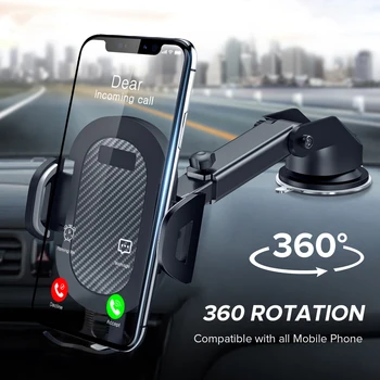 Suport de telefon Rotație de 360 de Montare în Mașină Stand Pentru Samsung Huawei Nu Suport Magnetic Telefon Mobil Fraier Suport Telefon Auto