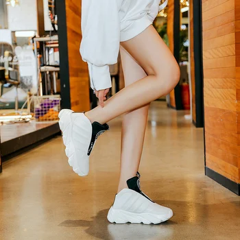PARZIVAL Noua Platforma Doamnelor Adidasi Pereche de Pantofi Respirabil Barbati Pantofi Casual Femei Înălțimea Creșterea Pantofi Plus Dimensiune 35-44