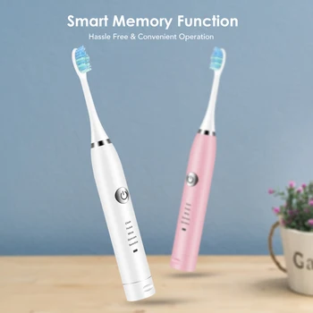 Smart Electric Sonic Periuta de dinti 4 Modul de Călătorie ToothbrushUltrasonic Automată Periuta de dinti USB Rapid Reîncărcabilă Adult rezistent la apa