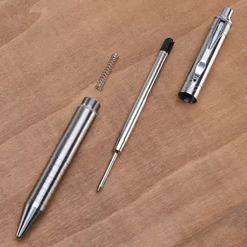 Solide Din Aliaj De Titan Gel Ink Pen De Epocă Scris, Pix Cu Gel Student Rechizite