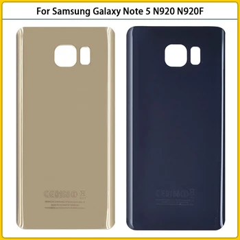 10buc Noua Nota 5 de Locuințe Spate Caz Pentru Samsung Galaxy N920 Note5 N920F Capac Baterie Usa Capac Spate Sasiu Inlocuire Sticla