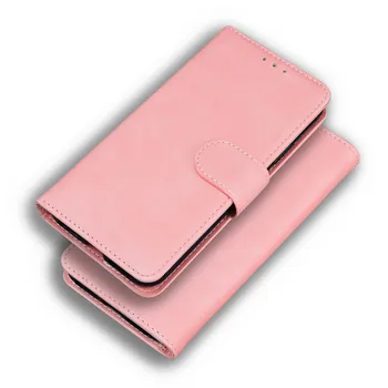 Culoare solidă Slot pentru Card din Piele de Caz Pentru iphone 12 Mini-12 Pro Max 6 7 8 Plus XS Max XR 11 Pro Magnetic Portofelul Înapoi Capacul Telefonului