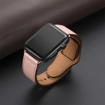 Piele bucla curea Pentru apple watch band 44mm 40mm 42mm 38mm iwatch trupa apple watch 5/4/3/2/1 brățară Accesorii watchband