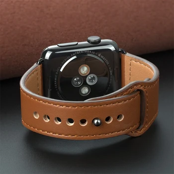 Piele bucla curea Pentru apple watch band 44mm 40mm 42mm 38mm iwatch trupa apple watch 5/4/3/2/1 brățară Accesorii watchband
