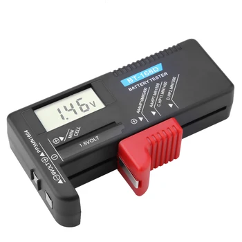 Universal Battery Tester LCD Digital AA/AAA/C/D/9V/1.5 V Baterie Buton Volt Tester BT-168D Indicator de Baterie