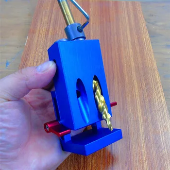 Instrument pentru prelucrarea lemnului Gaura Buzunar Jig Kit de Instrumente de Tamplarie Pas Burghiu Set Oblic Gaura de Localizare Cheie Tub Șurub pentru Lemn de Lucru