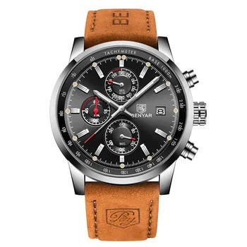 Ceasuri barbati BENYAR de Lux Brand de Top Cuarț Ceas pentru Bărbați rezistent la apă, Cronograf Ceas Militar de Sport Ceas Relogio Masculino