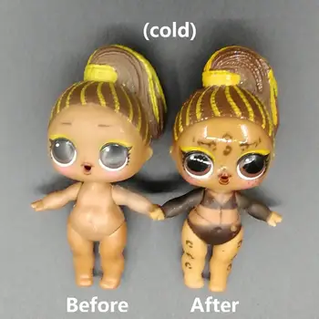 Nou Original LOLs Surpriză Păpuși Schimbare de Culoare de Plastic Figura Copil Rare Stil Limitată de Colectare de Jucării pentru Fete Ziua de nastere Cadouri