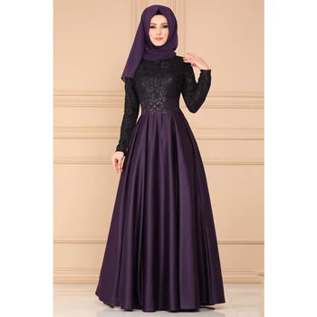 Plus Dimensiune islam, Musulman Abaya Femei Dantela Vintage Rochii Maxi Caftan Dubai Arabe Islamice Îmbrăcăminte leagăn mare rochie lungă, S-5XL