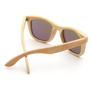 SKYDOVE Pilot de Bambus ochelari de Soare pentru Barbati ochelari de Soare Polarizat Femei Supradimensionat Ochelari de Soare Vintage