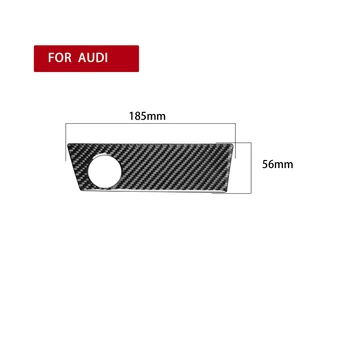 Pentru Audi a4 b9 RS4 S4 2017-2019 Styling Auto Ornamente Interioare Carbon Fibre RHD Accesorii Bricheta Panou Capitonaj Capac