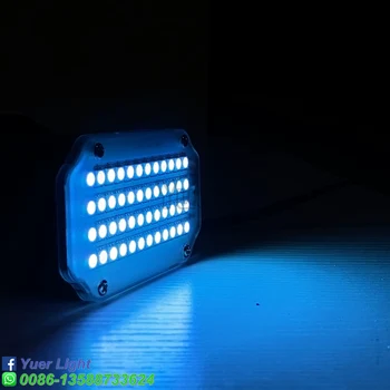 2021 Calitativ Ridicat 48LEDs SMD 5050 Led Strobe Lumină Rotativă Voce Activat LED-uri Lumini de Scena Partid Festa Disco Stroboscop Bec