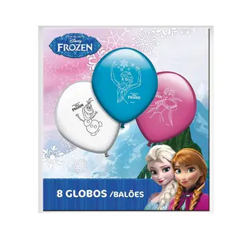Globos de Disney Frozen - 8 globos pequeños globos para fiestas 3 colores globo pachet