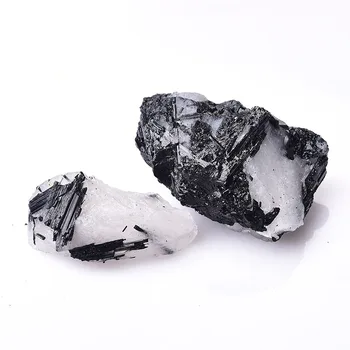 1 BUC Naturale Turmalina Neagra Cristal Piatra Naturala Cuart Brut de Cristale de Rocă Minerală Specimen de Energie de Vindecare Piatra Decor Acasă