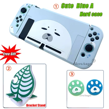 2020 Nou Drăguț Roz de Protecție Caz Acoperire Shell Set Pentru Nintendo Comutator NS la șocuri Bucurie-Con Controller Roz Consola Accesorii