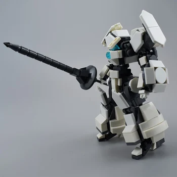 330Pcs Design Original Mech Warrior Blocuri Jucarii Pentru Copii Armura Roboți Figura Anime Model 14cm Acțiune Figura Păpuși