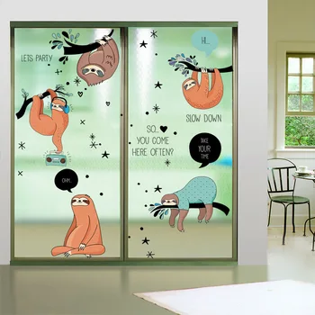 Creativitatea Lenes Desene animate autocolante de perete de Vinil DIY impermeabil decalcomanii de perete Pentru Camera Copii gradinita Decor Pepinieră picturi Murale