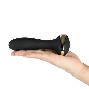 USB Reîncărcabilă Inteligent de Încălzire Anal Plug sex Masculin, Prostata pentru Masaj G-spot Butt Plug Vibrator 10 Modul Inteligent Cald Vibrator pentru Om A3