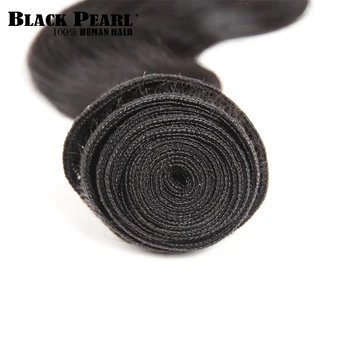 Black Pearl Peruvian Corpul Val Extensii de Par Non-Remy de Păr Uman Pachete de Culoare Naturala 8-26 inch 4 Pachete Transport Gratuit