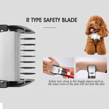 Profesionale Câine de Companie de Tuns Animale Intretinere masini de Tuns Pisica Cutter Mașină de Încărcare USB aparat de Ras Electric Foarfeca de Tuns