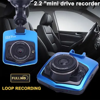 Albastru Mini Dash Cam 170° Camera HD de 2.2