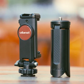 Ulanzi ST-06 Reglabil Suport de Telefon cu 1/4 Șurub Hot Shoe Mount Eliberare Rapidă Vlog Filmare Video Pentru DSLR aparat de Fotografiat Telefon Inteligent
