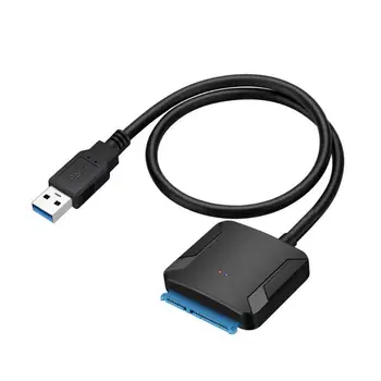ALLOYSEED 1 Buc SATA la USB Adaptor USB 3.0 la Sata 3 Cablu Convertor pentru 2.5 la 3.5 HDD SSD Hard Disk Sata USB Adaptor