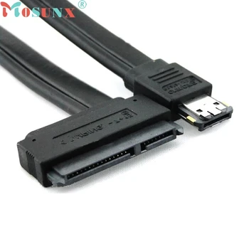 GRAȚIOS Nou Dual Power eSATA USB 12V 5V Combo la SATA 22Pin Hard Disk USB Cablu JAN30