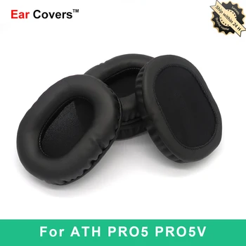 Tampoane pentru urechi Pentru Audio Technica ATH-PRO5 ATH-PRO5V Căști Tampoanele de Înlocuire Cască Ureche Pad din Piele PU